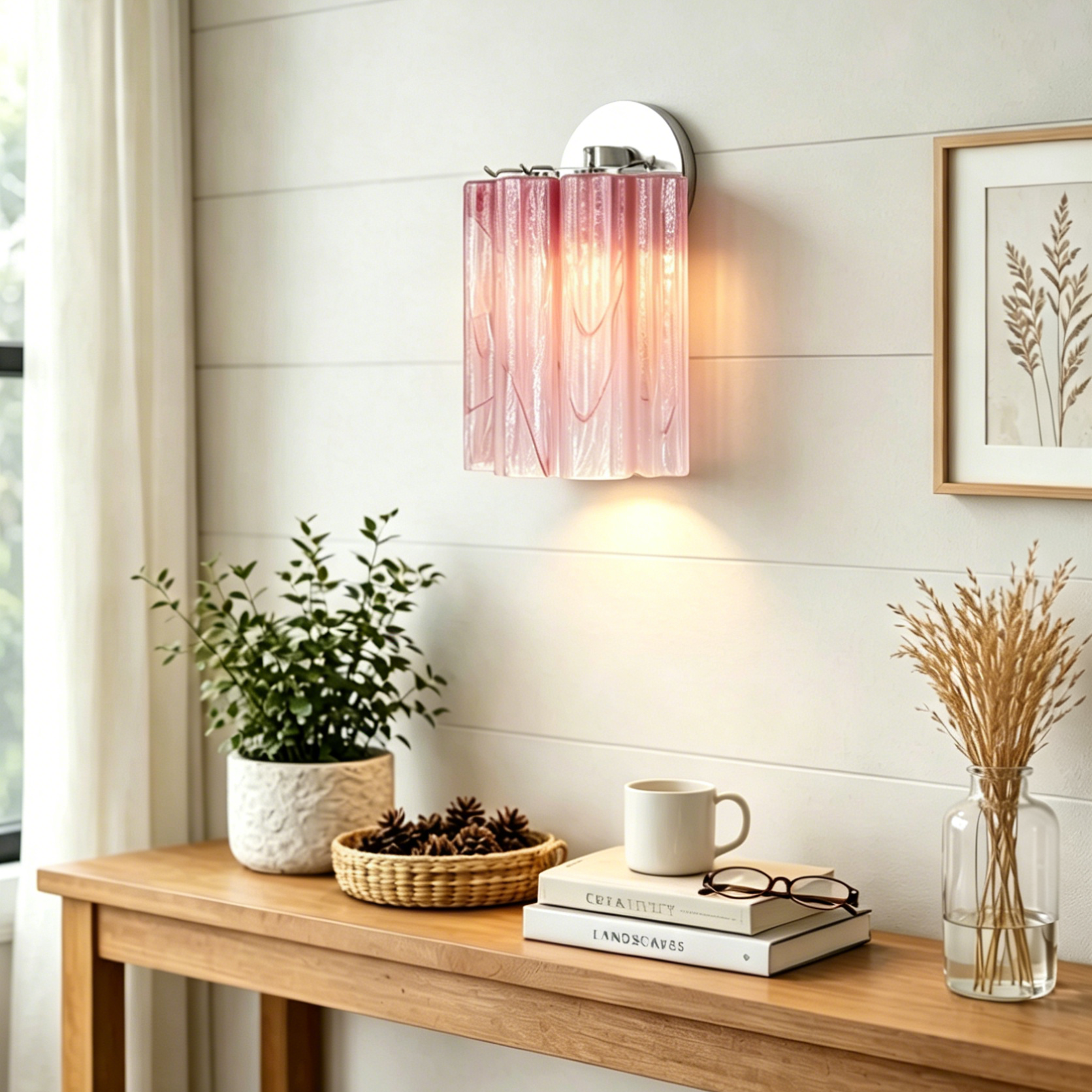 Murano Glass Tube Wall Lamp