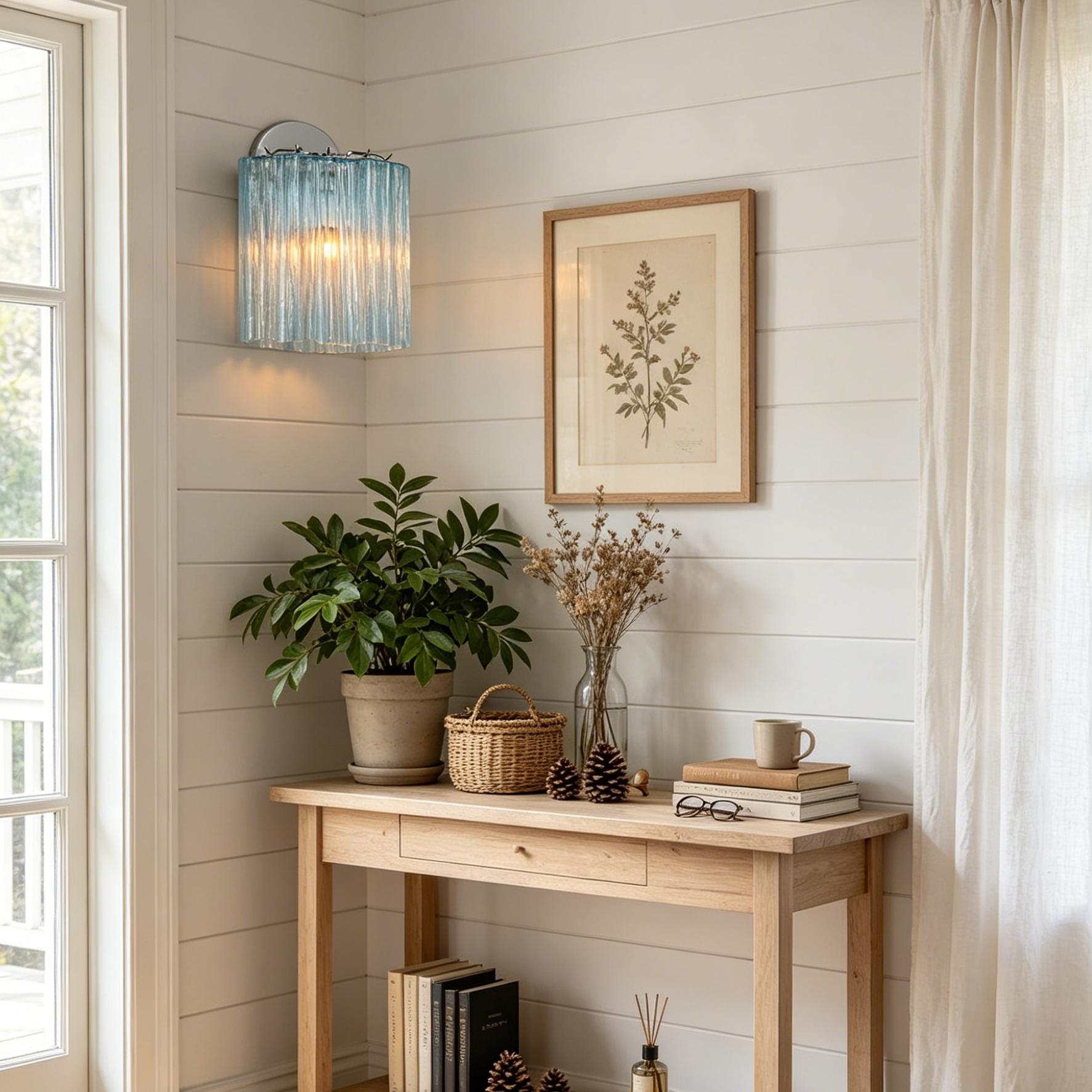Murano Glass Tube Wall Lamp