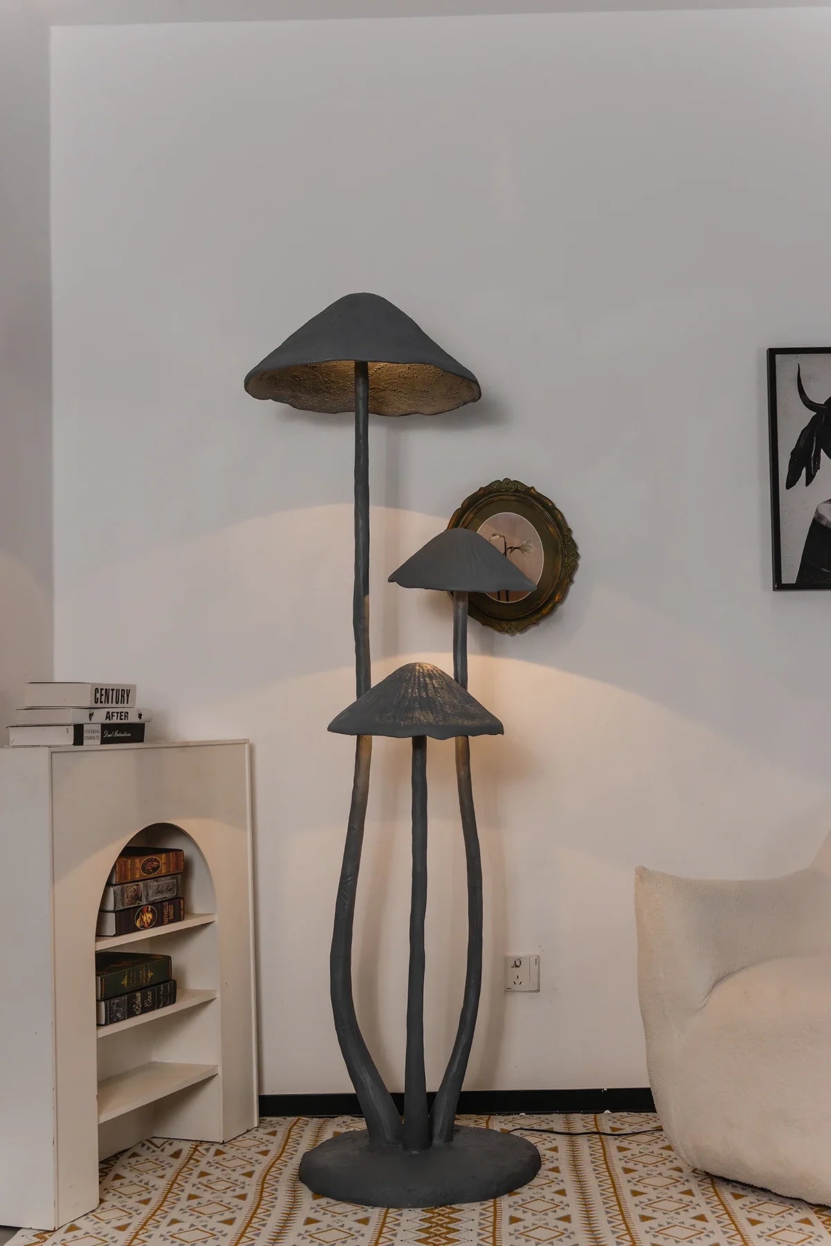 Mushroom Sculpture Floor Lamp