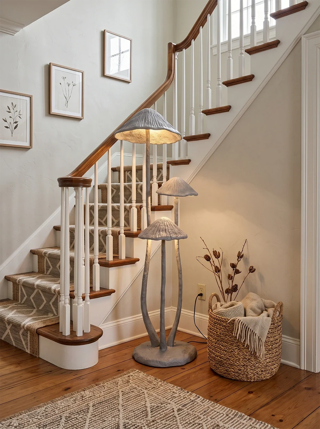 Mushroom Sculpture Floor Lamp