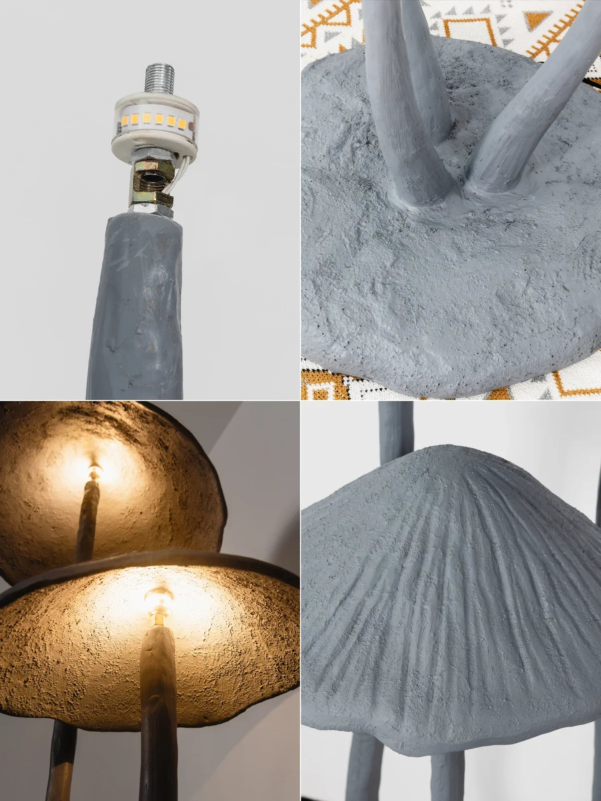 Mushroom Sculpture Floor Lamp