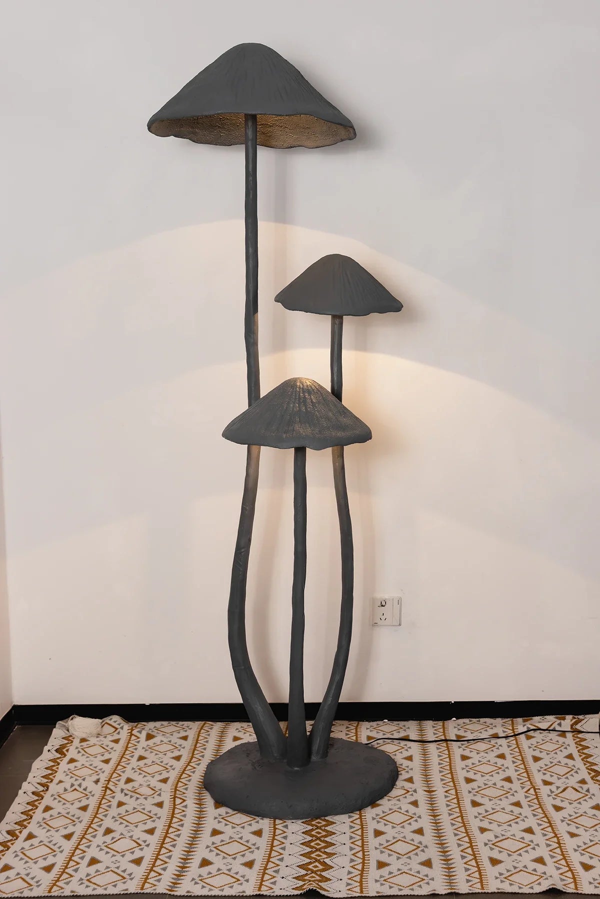 Mushroom Sculpture Floor Lamp