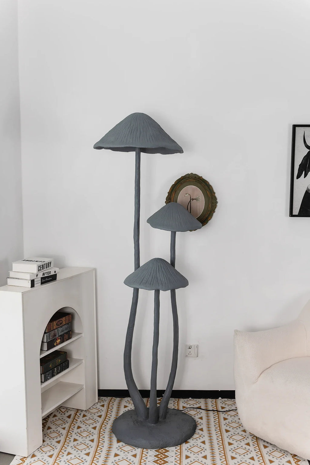 Mushroom Sculpture Floor Lamp