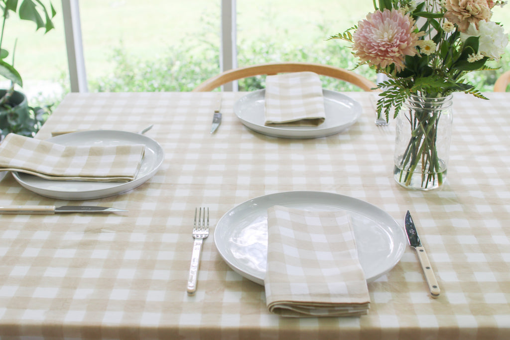 Gingham Napkins