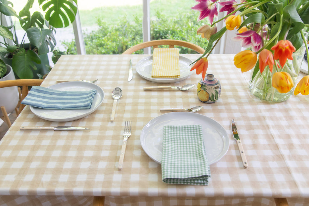 Gingham Tablecloth
