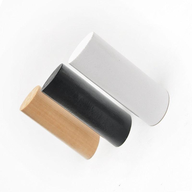 Sculptural Solid Wood Wall Hooks