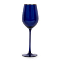 Navy Gloss Wine Glasses-Set of 4