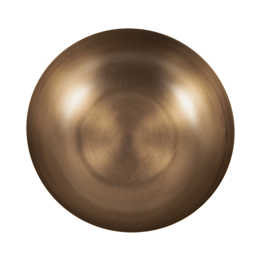 Rooks Ribbed Metal Bowl