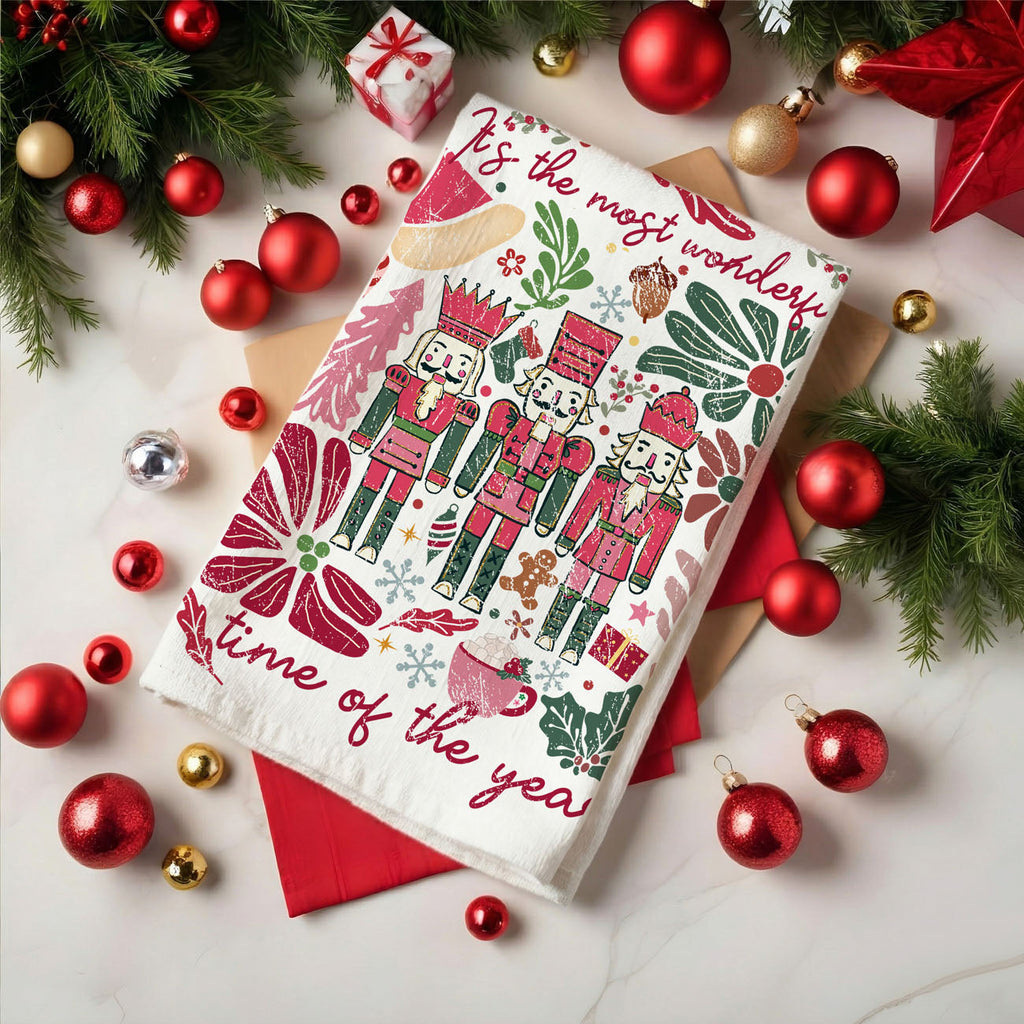 Boho Floral Nutcracker