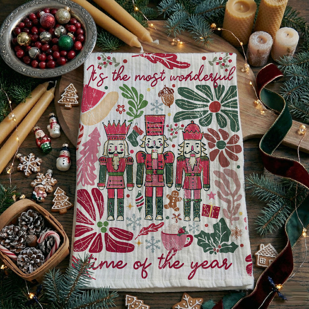 Boho Floral Nutcracker