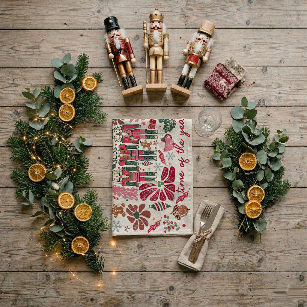 Boho Floral Nutcracker