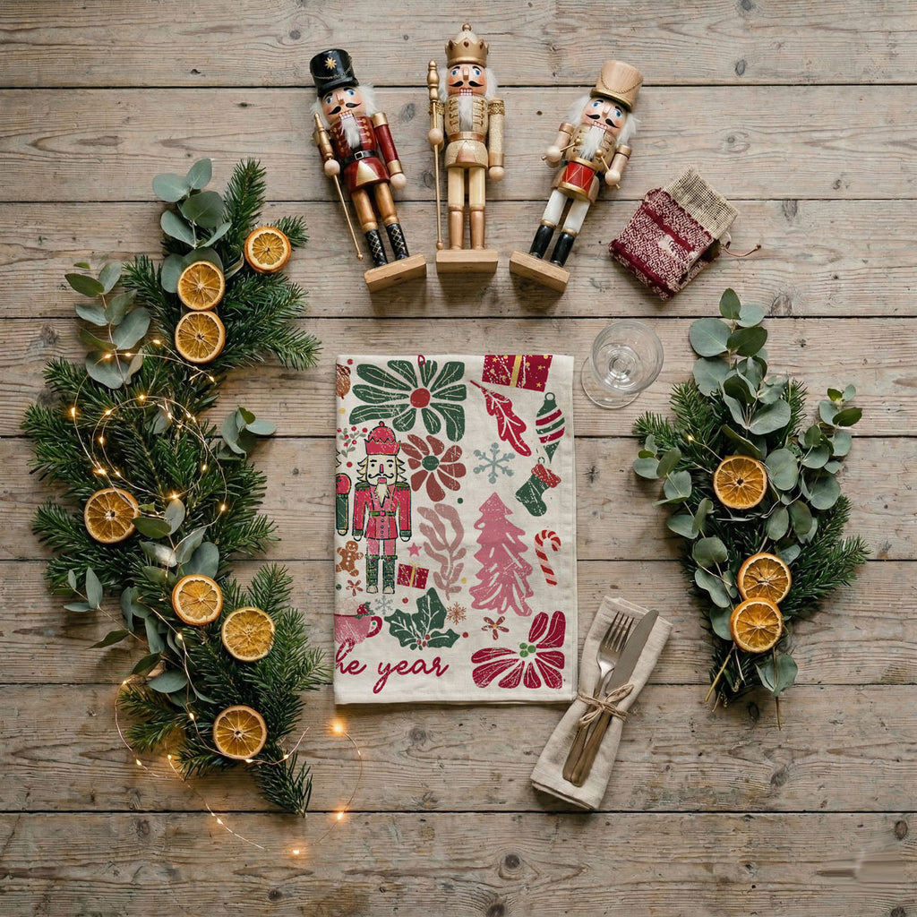 Boho Floral Nutcracker