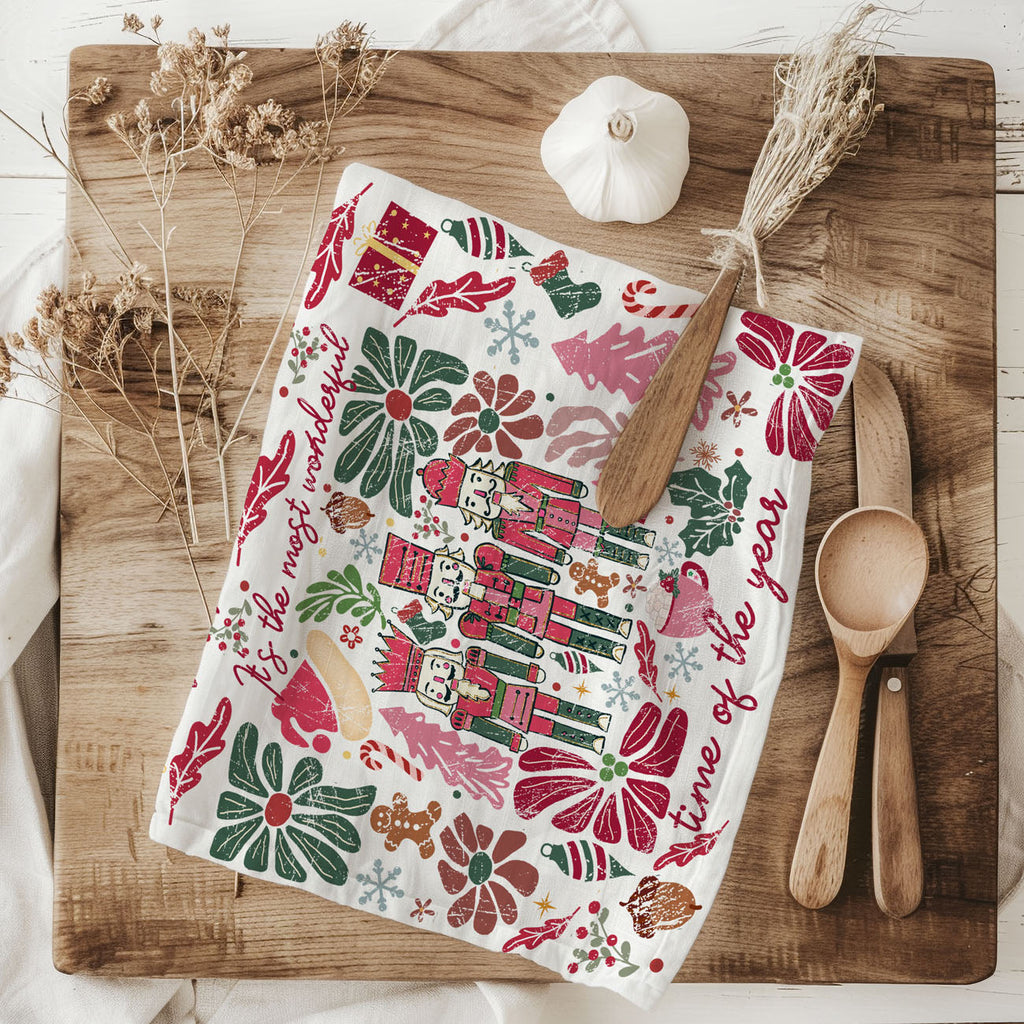 Boho Floral Nutcracker