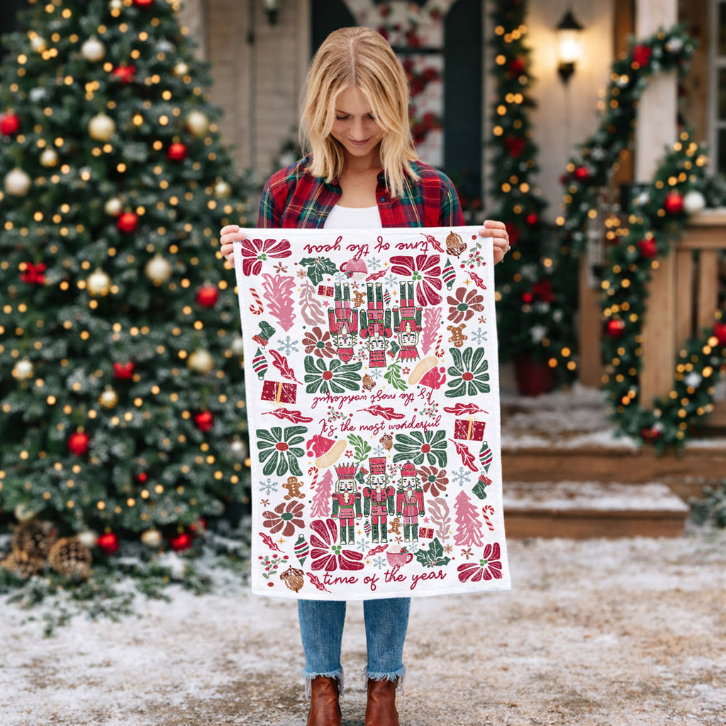 Boho Floral Nutcracker