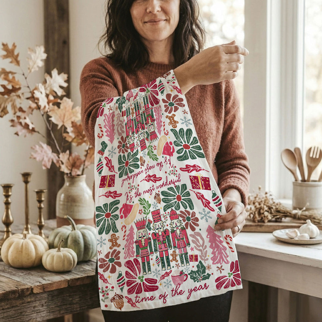 Boho Floral Nutcracker