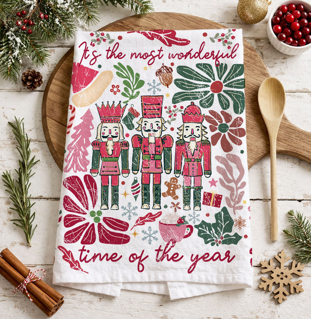 Boho Floral Nutcracker