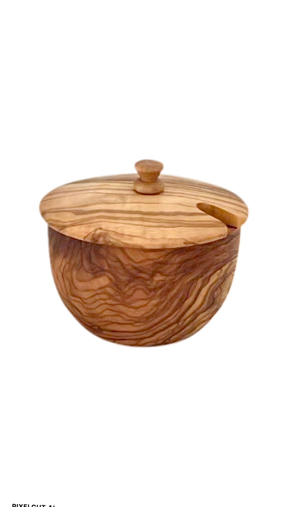 Olive Wood Spice Canister
