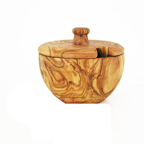 Olive Wood Spice Canister