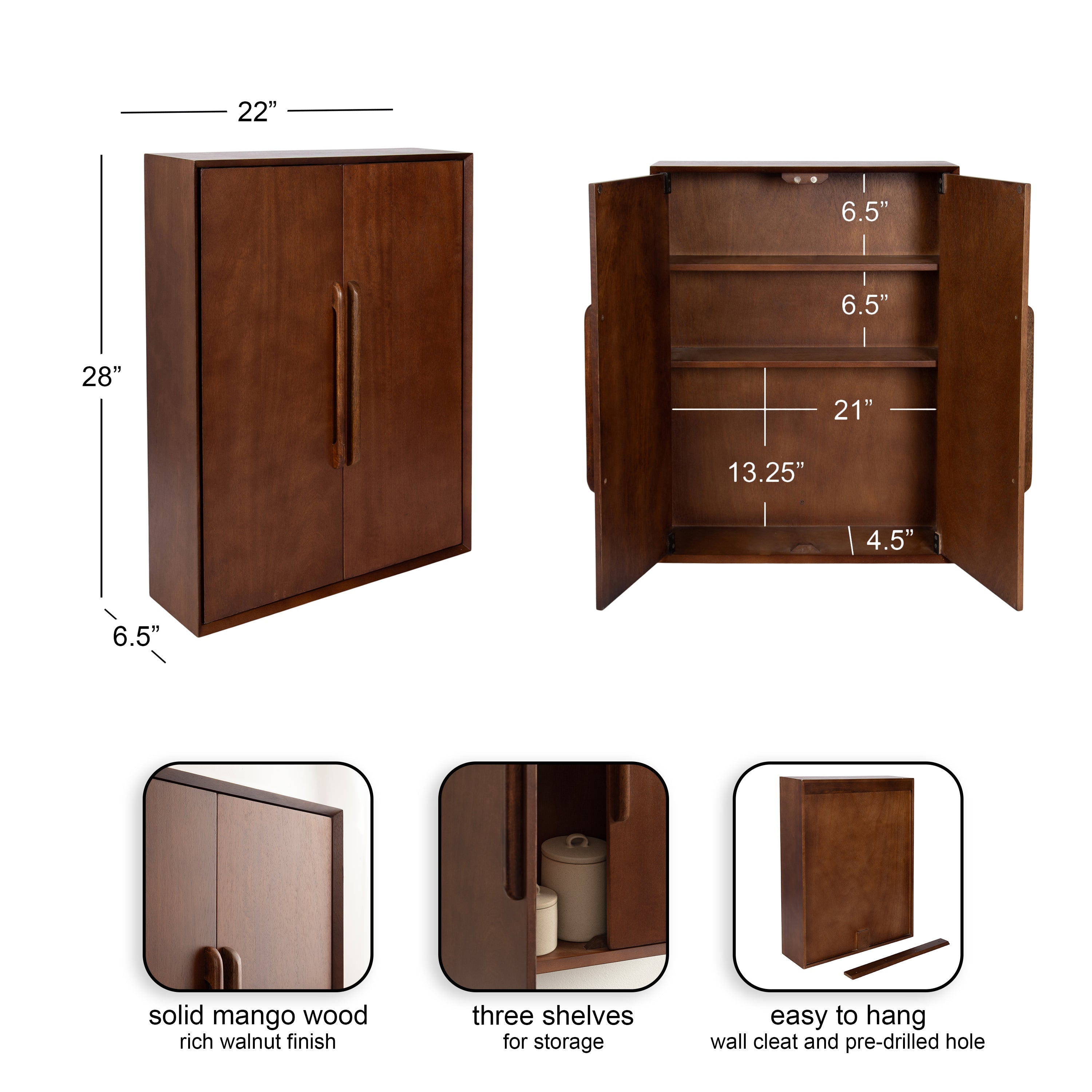 McCutcheon Floating Bathroom Cabinet