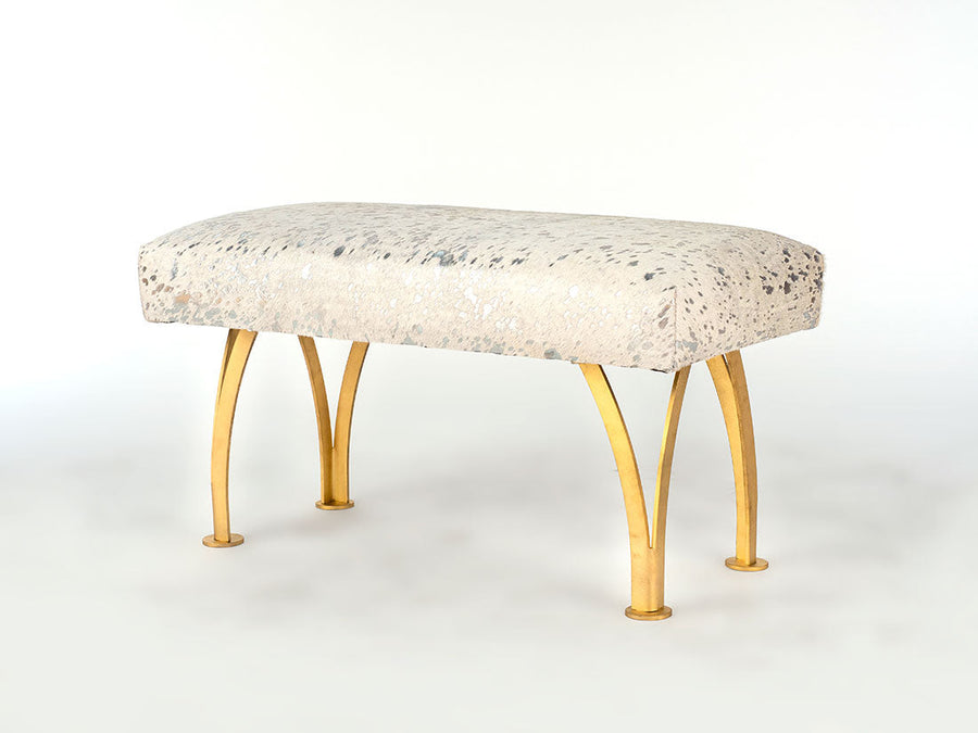 32″ Split Leg Bench (Hair on Hide)