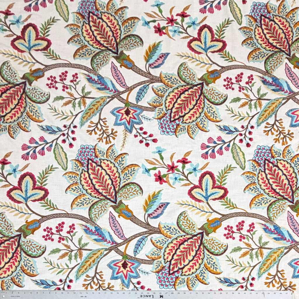 Penelope Crewel Embroidery Fabric