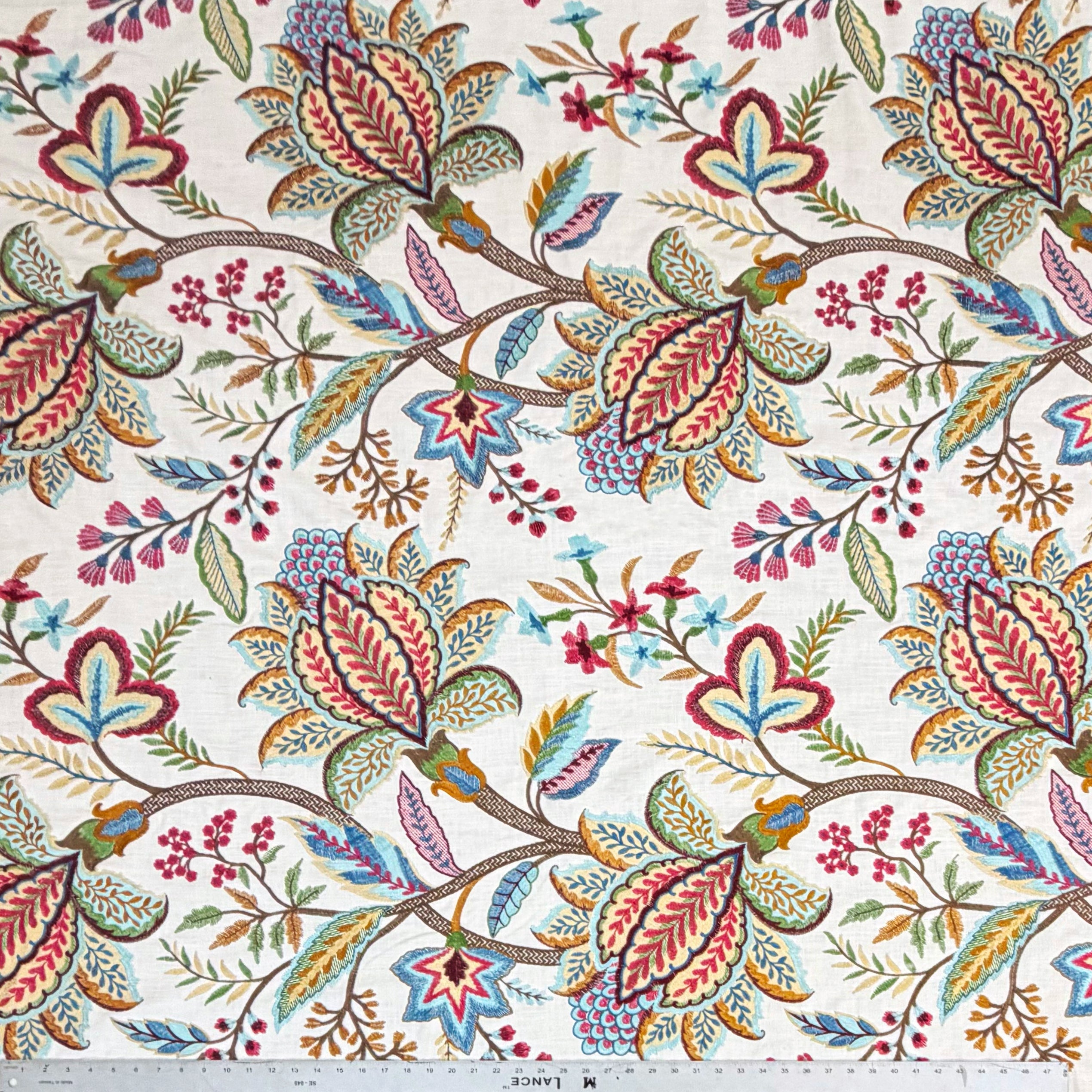 Penelope Crewel Embroidery Fabric