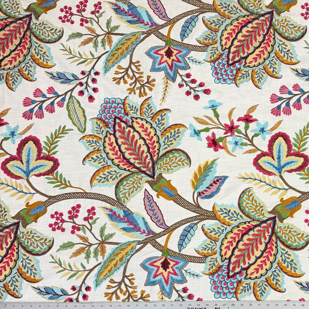Penelope Crewel Embroidery Fabric