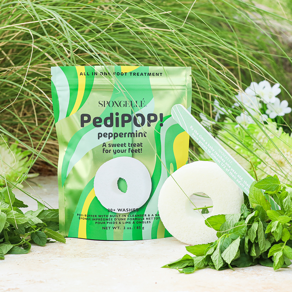 Peppermint PediPOP! Pedi Buffer & Nail File
