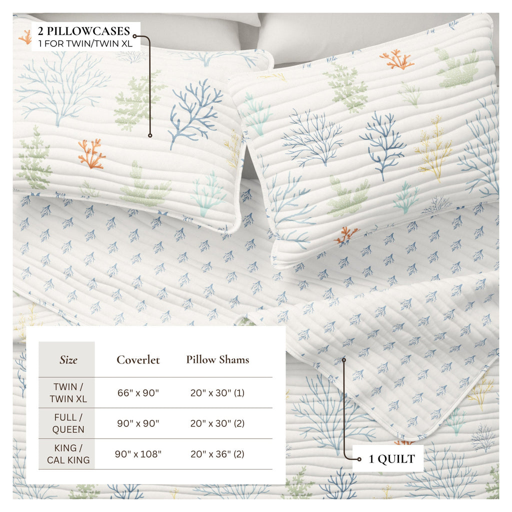 Coastal Quilt - Maldives Collection