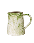 Marbled Olive Pitcher