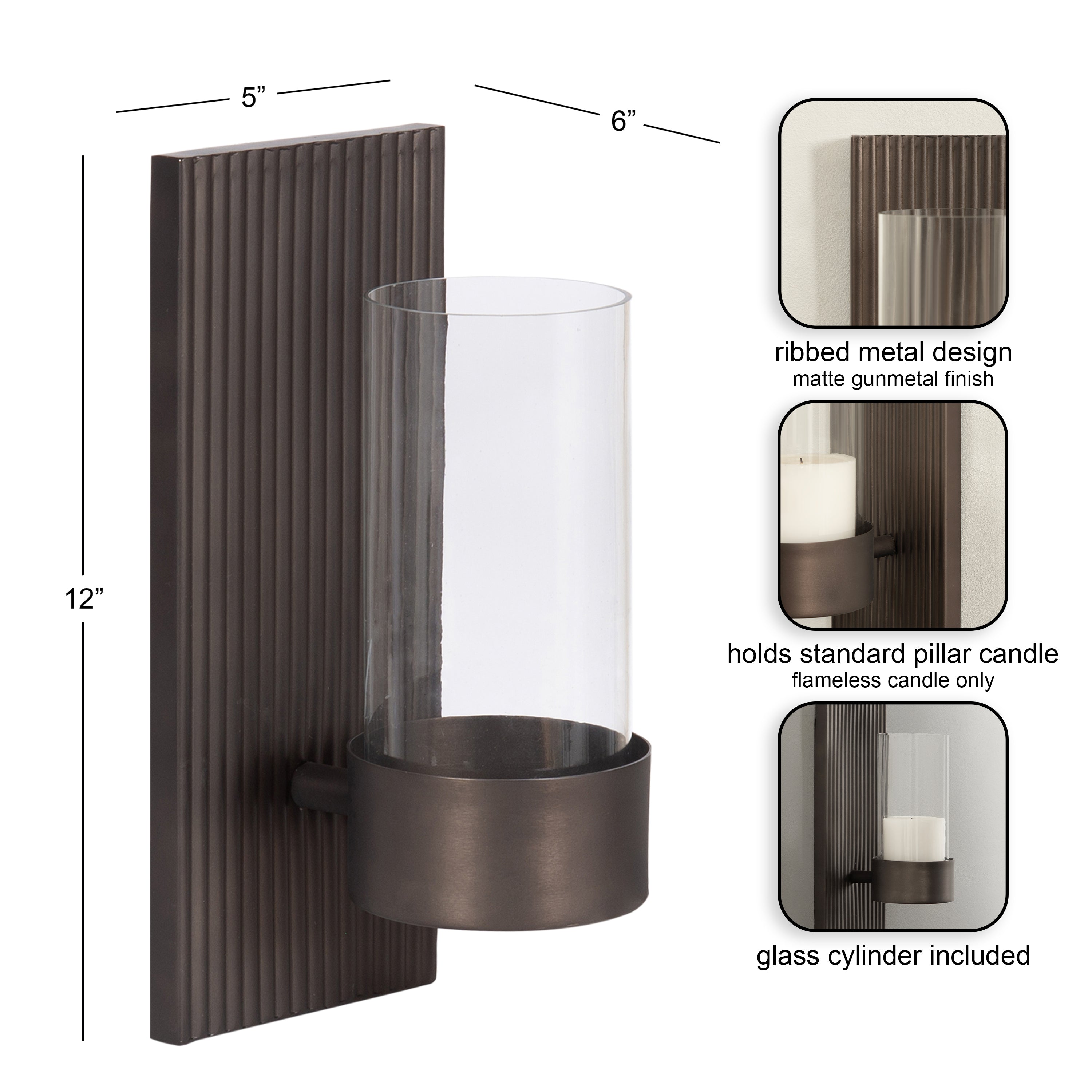 Rooks Metal Wall Sconce