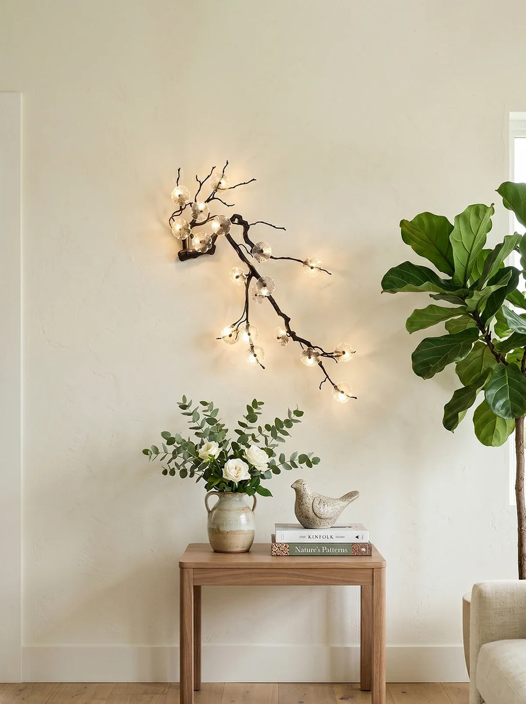 Plum Blossoms Wall Lamp