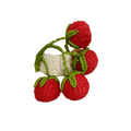 Handwoven Iraca Pomodori Iraca Napkin Rings
