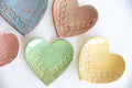 Lace-Impressed Heart Ring Dish