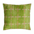 Positive Silk Velvet Ikat Pillow Cover, 20 x 20