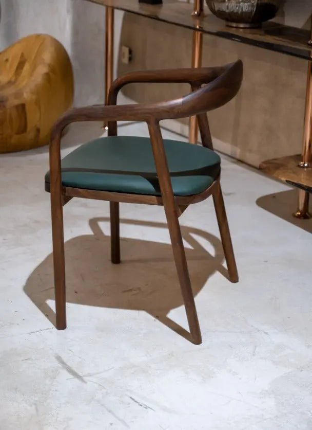 C-2 Sculptural Solid Walnut Chair