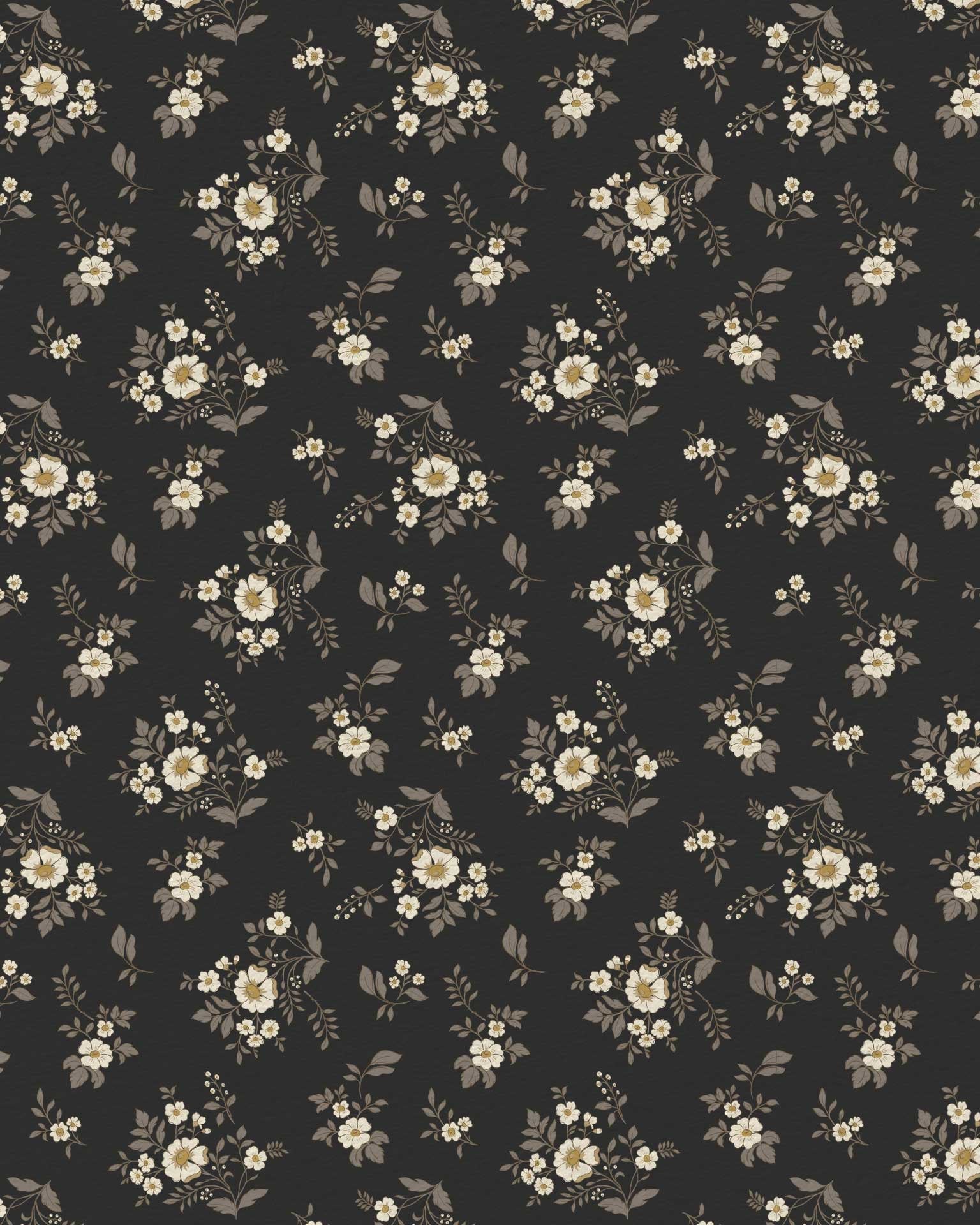 Primrose in Charcoal Gold