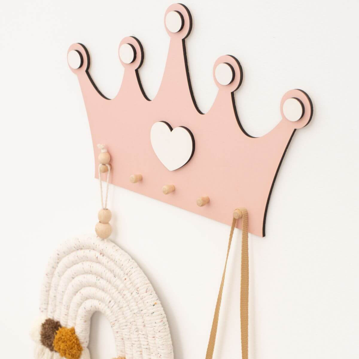 Princess Crown Wall Hangers (B2B)