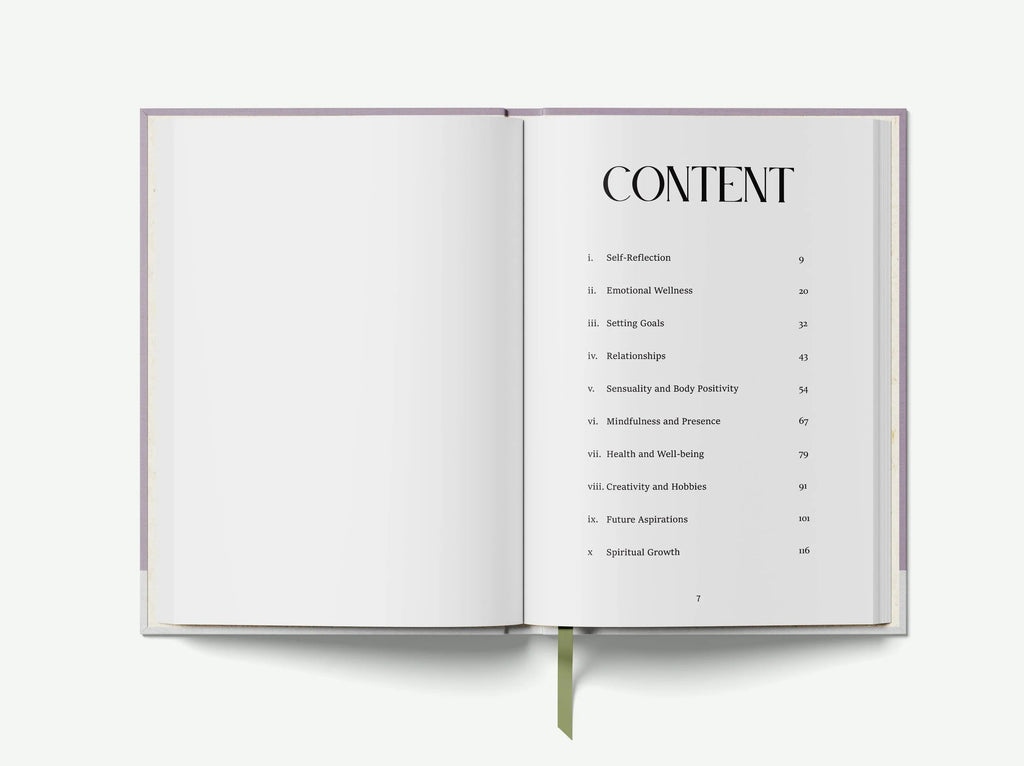 Be Present 100 Guided Prompt Journal - Lavender Edition