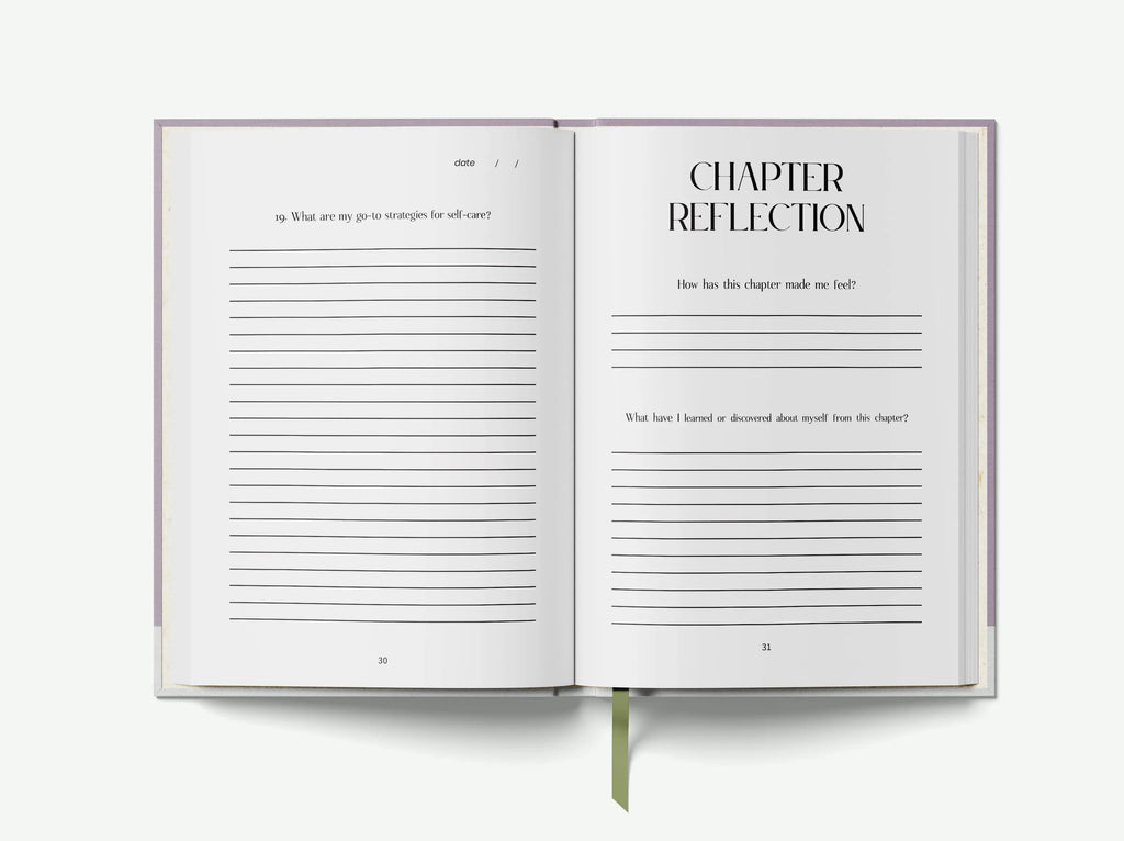 Be Present 100 Guided Prompt Journal - Lavender Edition