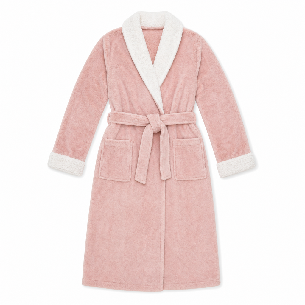 Cloud Soft Sherpa Fleece Robe