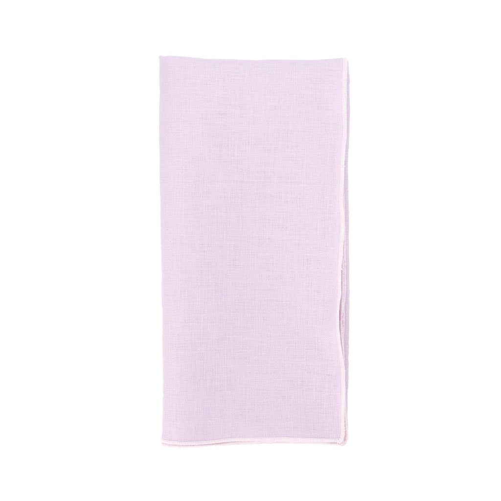 Aubergine Linen Dinner Napkins — Set of 4