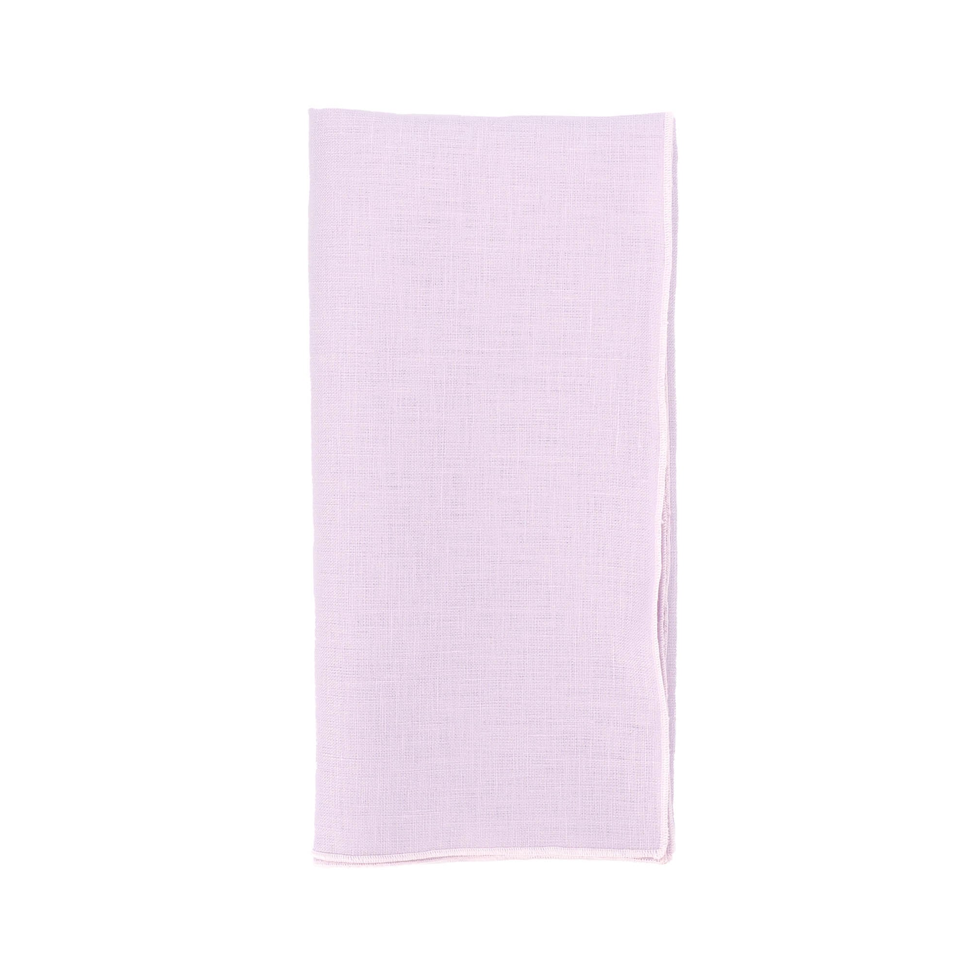 Aubergine Linen Dinner Napkins — Set of 4