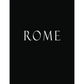 Rome: Black and White Decorative Book to Stack Together on Coffee Tables, Bookshelves and Interior Design - Add Bookish Char - Paperback