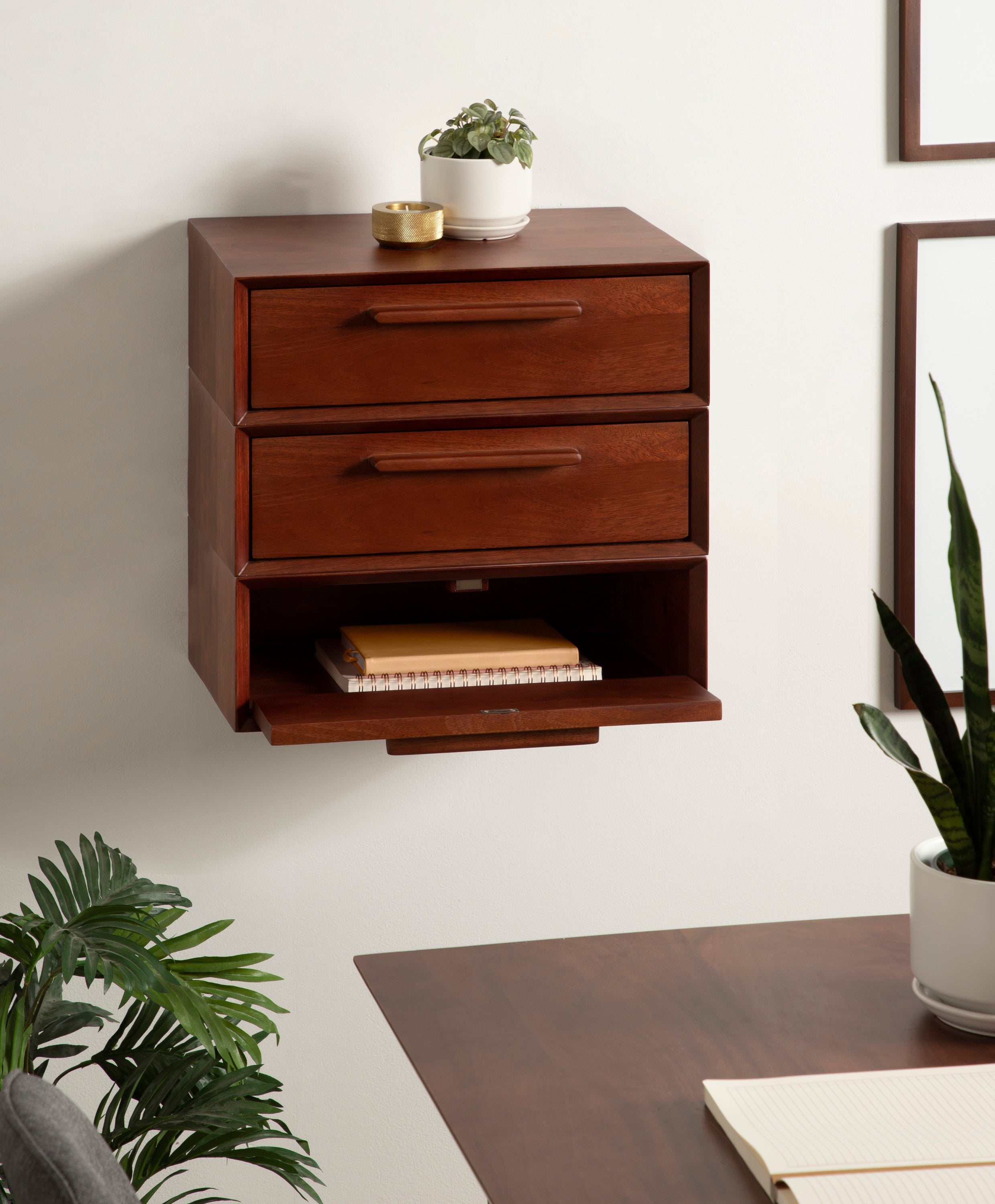 McCutcheon Wood Storage Shelf