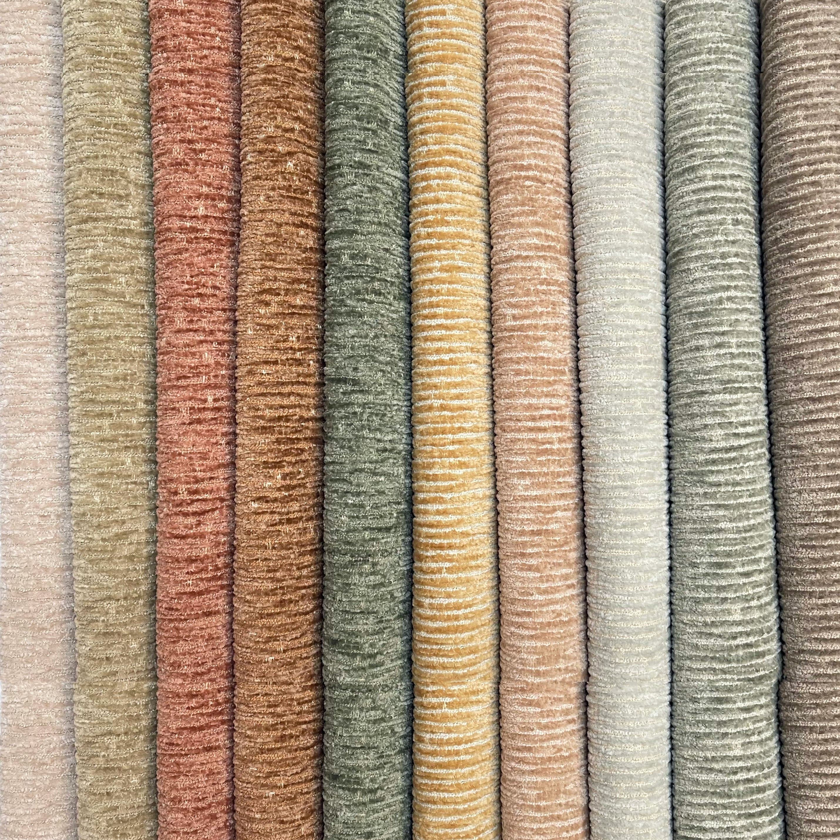 QUINN - CASUAL VIBE CHENILLE JACQUARD UPHOLSTERY FABRIC BY THE YARD