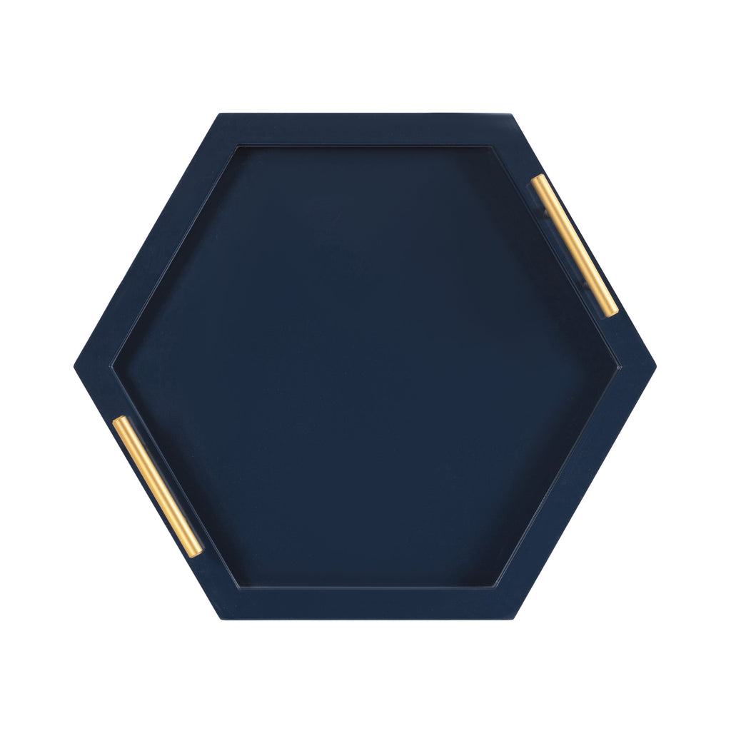 Halsey Hexagon Decorative Tray