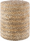 Ranskill Handwoven Jute Pouf