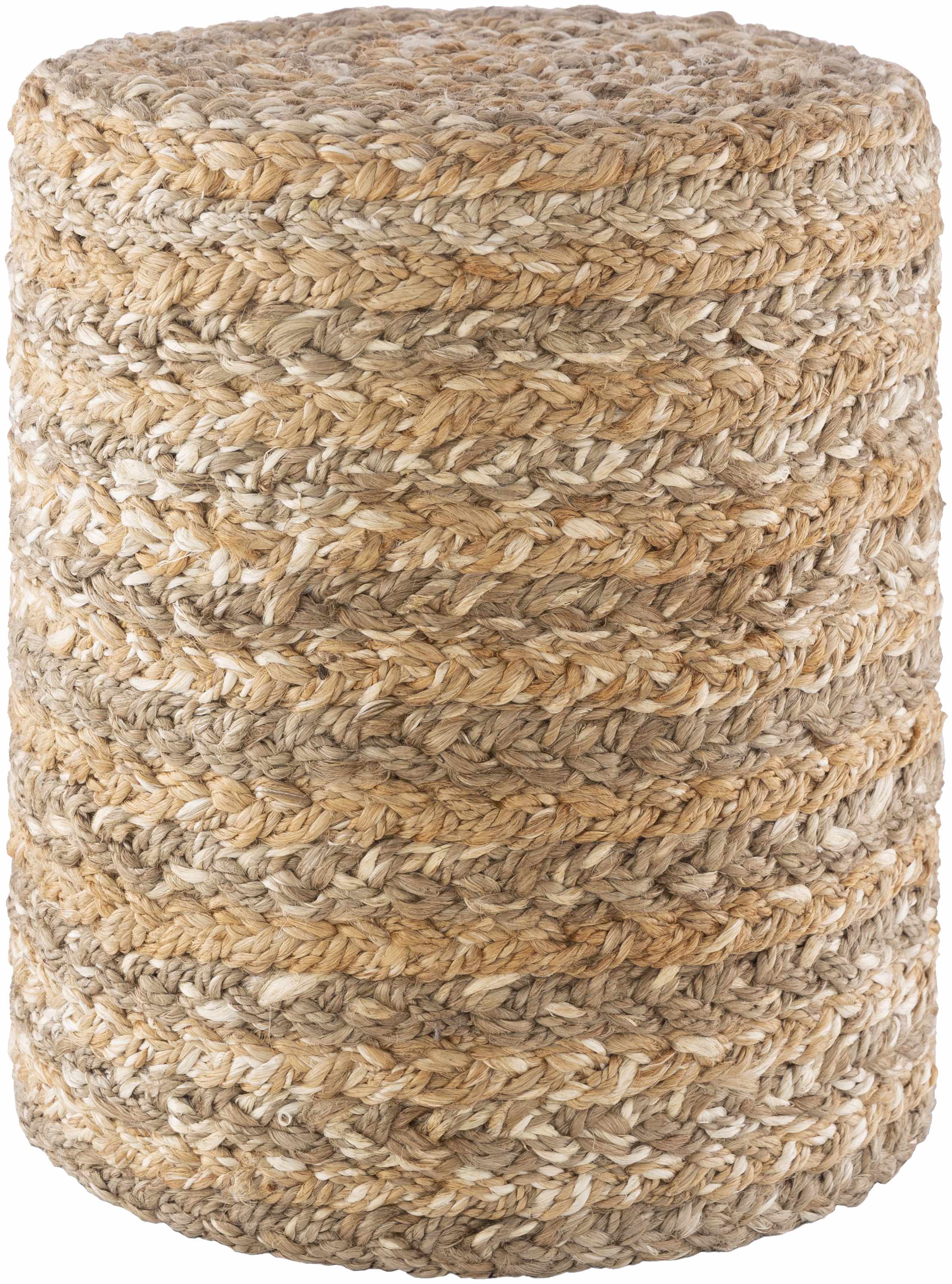 Ranskill Handwoven Jute Pouf