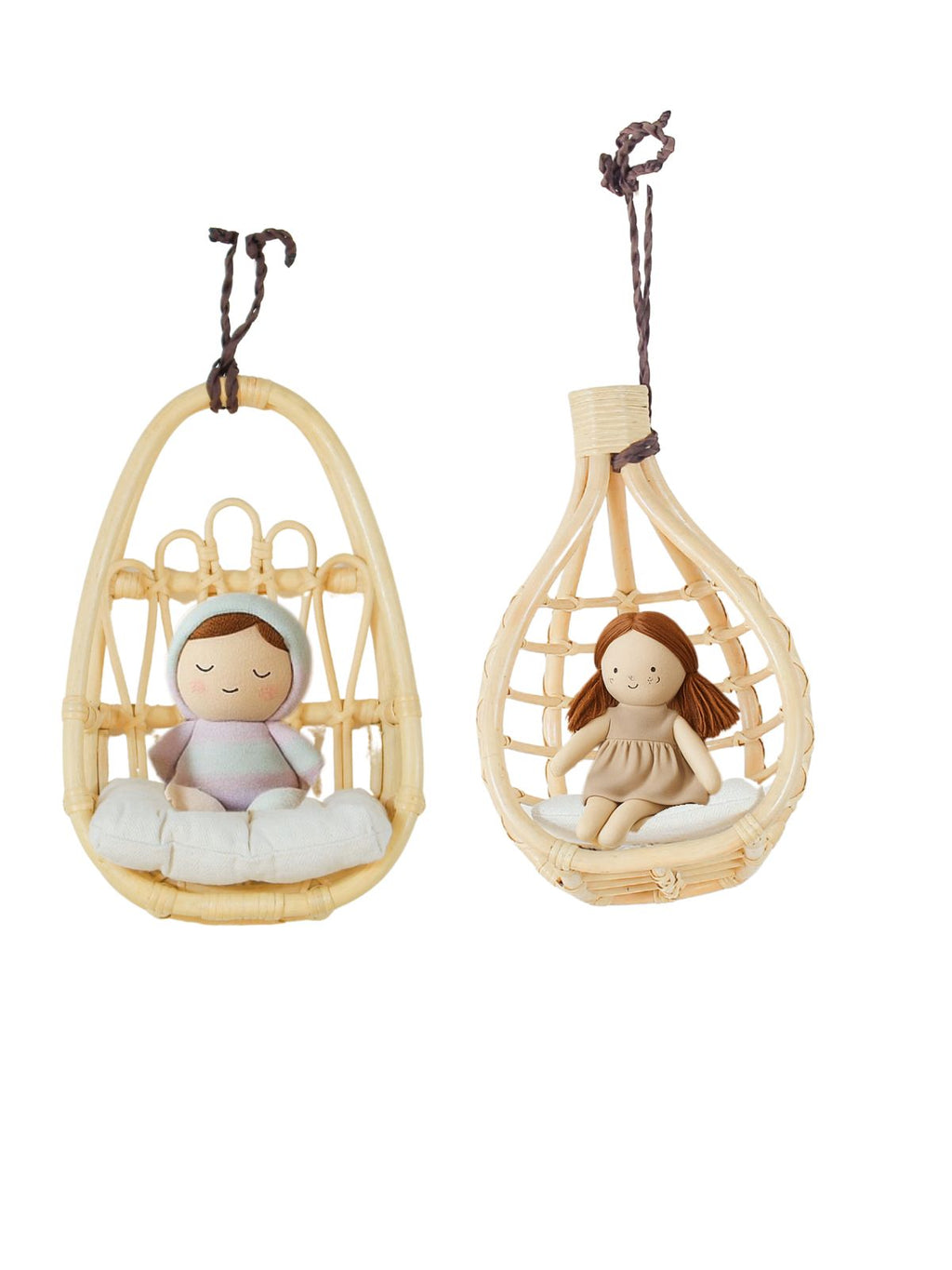 Rattan Nursery Wall Basket